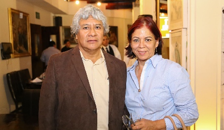 Norberto Acevedo y Martha García.