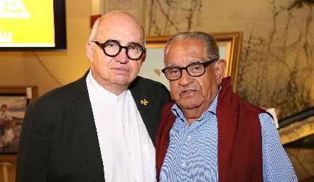  Paco de la Peña y Gilberto Vázquez .