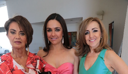 Marilupe Espinosa, Carolina Manzo e Irma Leal.