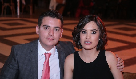  Diego Tejeda y Paola Delgadillo.