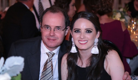 Andrés Sheffield y María Silos.
