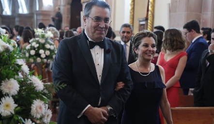 Ricardo Espinosa y Lucía Gómez.