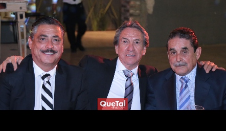  Héctor, Miguel Ángel y Sergio D’Argence.