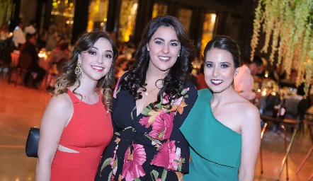  Jimena Contreras, Ana Gaby Maza y Cristina Kasis.