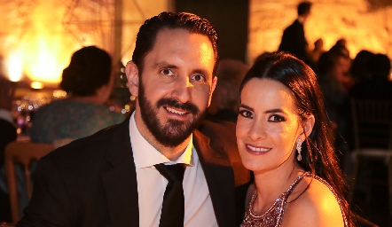  David Ladaga y Perla Acosta.