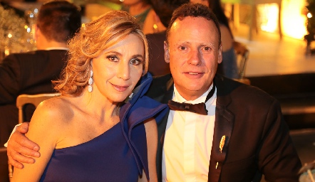  Celina Conde y Alfredo Gallegos.