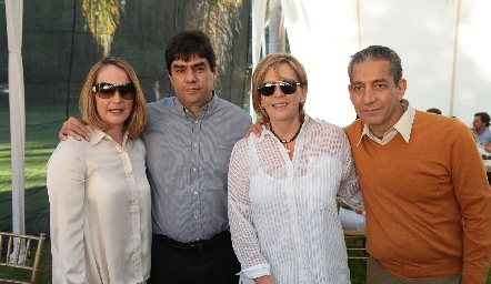 Claudia Carpizo, Luis Fernando Torres, Rosy Mercado y Ricardo Torres.