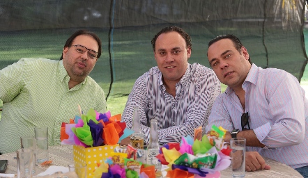  Moisés Payán, Francisco y Alejandro Torres.