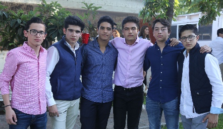  Emiliano Díaz, Fran Rojas, Rafael Piñero, Rodrigo Padilla y Trujillo.