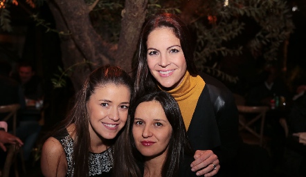  Marijó Hernández, Roxana Armida y Lourdes Torres.