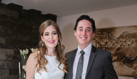  Araceli Palau y Adrián Muñiz ya son esposos.
