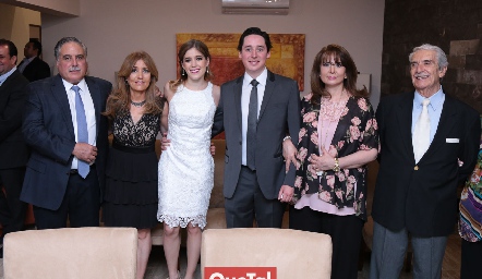  Felipe Palau, Araceli Foyo, Araceli y Adrián, Laura Rodríguez y Jesús Rodríguez.