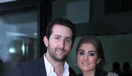  Santiago López y Silvana Zendejas.