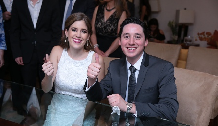  Recién casados.