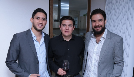  Luis Pérez, Alejandro Pérez y Joaquín Terán.