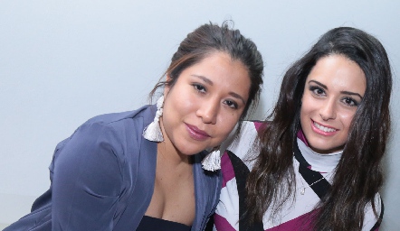 Mimí Franco y Pau Díaz de León.