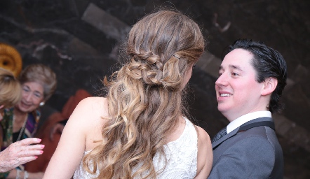  Los novios.