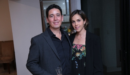 Eduardo Muñiz y Natalia Muñoz.