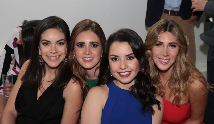  Ana Laura Rodríguez, Pily Castañón, Ana Gaby Díaz Infante y Martha De la Rosa.