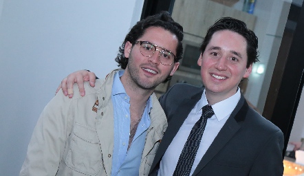  Abraham Salgado y Adrián Muñiz.
