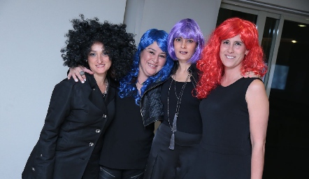  Adriana Ocaña, Deyanira Cázares, Claudia Artolózaga y Adriana Pedroza.