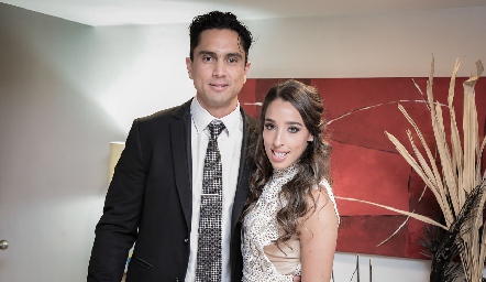  Los recién casadosGerardo González y Marijó Ascanio.