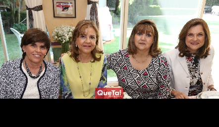  Amaya Zugarramurdi, Lucía Estrada, Doris Dibildox y Maru.