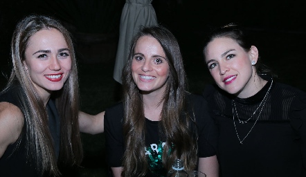  Ana Laura Hernández, Roxana Samayoa y Ana Palau.