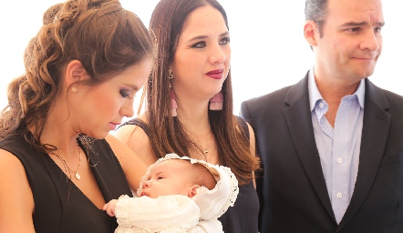 Mariana Ortuño, Juan Ramón, Charo Ortuño y Carlos Rebolledo.