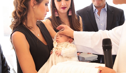  Recibiendo la bendición.