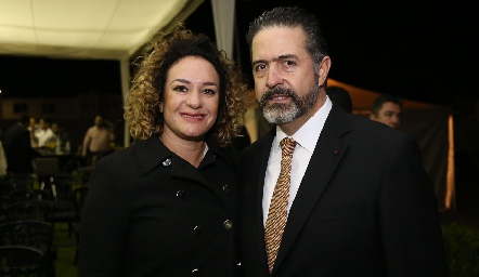 Julieta Morales y David Castro.