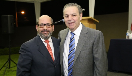  José Mario de la Garza y Miguel Valladares.