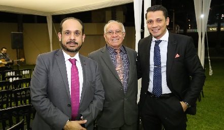  Luis González, José Tovar y Jaime Ferrer .