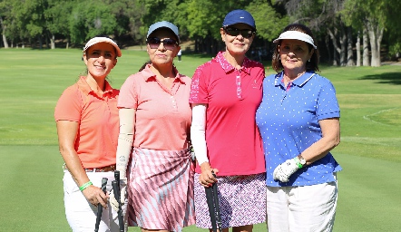  Lulú Álvarez, Paty González, Norma Pardo y Patricia Sanders.