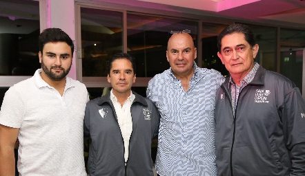  Kique Portillo, Miguel Álvarez, Enrique Portillo y Luciano Durán.