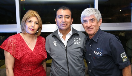  Ana Palacios, Juan Carlos Torres y Gerardo García.