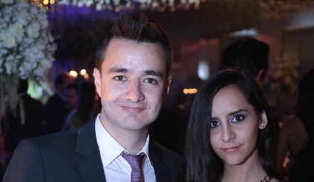  Roberto Puga y Andrea Arpayán.