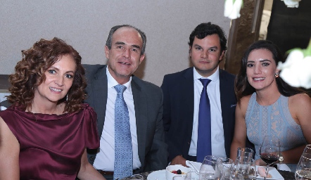  Teté González, Felipe González, Raúl Torres y Mari Ceci Herrera.