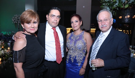  Leticia Casillas, Ricardo Almeida, Martha Herrera y Juan José González.