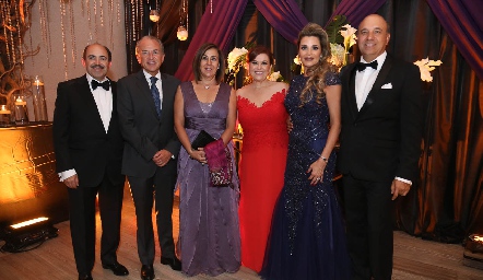  Aurelio Cadena, Juan Manuel Carreras López, Lorena Valle, Laura Cadena, Bertha Barragán y Roberto Alcalde.