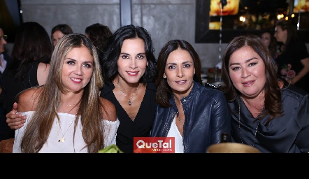  Beatriz Villegas, Anilú Enríquez, Claudia Artolózaga y Deyanira Cázares.