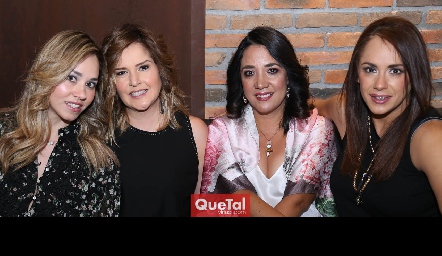  Marcela Rubio, Erika Olivares, Malena Esparza y Mariza Calderón.