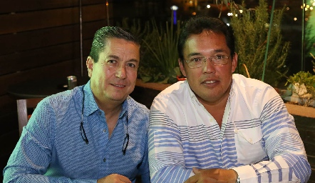   Alejandro Sánchez y Tony Ascanio.