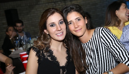  María Domínguez y Marcela Solórzano.