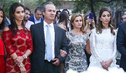  Melissa, Ricardo, Lorena y Lore Andrés.