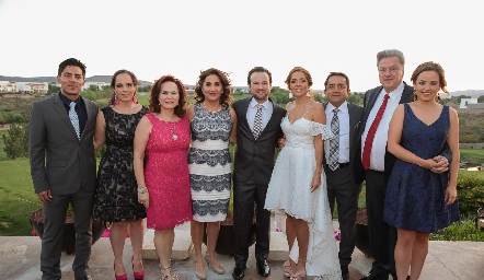   Familia Díaz Infante y Familia Correa.