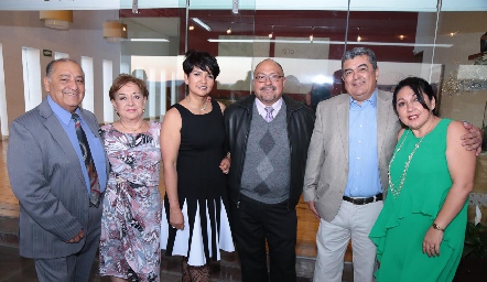  Vicente Márquez, Guillermina del Rio, Verónica Brizuela, Felipe Sánchez, Juan Ramiro Chávez y Guadalupe Becerro.