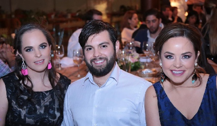  Andrea Díaz Infante, Arturo Zapata y Alicia Díaz Infante.
