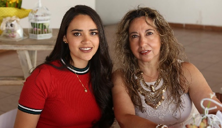  Lucy Garza y Patricia Álvarez.