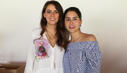  Victoria Álvarez y Daniela González.